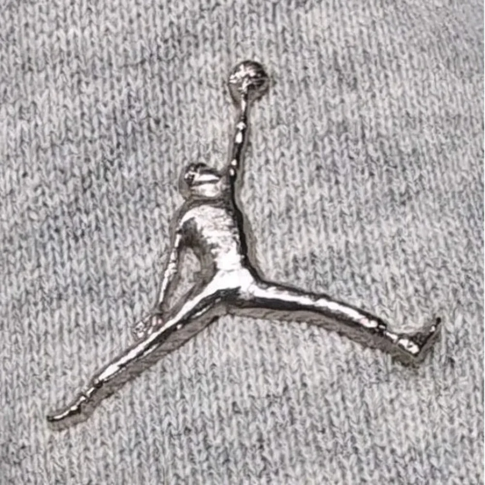 2008‎ Nike Air Jordan Full Zip Hoodie Mens XXL Gray Elephant Print Multi Pattern